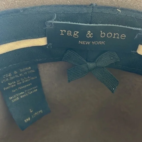 Rag and Bone 100% Wool Wide Brimmed Hat - Picture 8 of 9